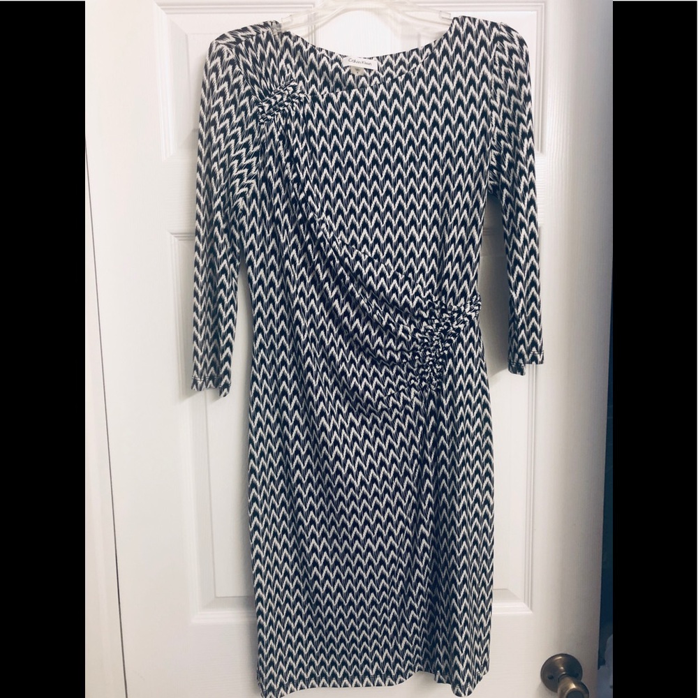 Black & white Calvin Klein dress size 8